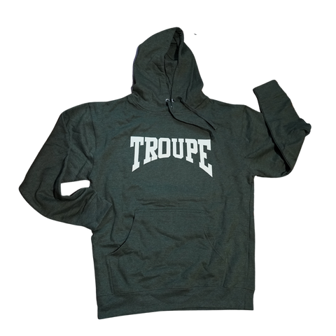 Troupe Army Green Pullover Hoodie